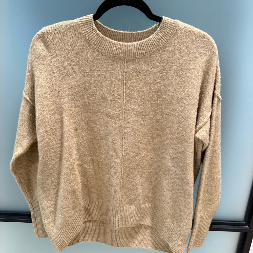Vince Camuto Tan Knit Sweater
